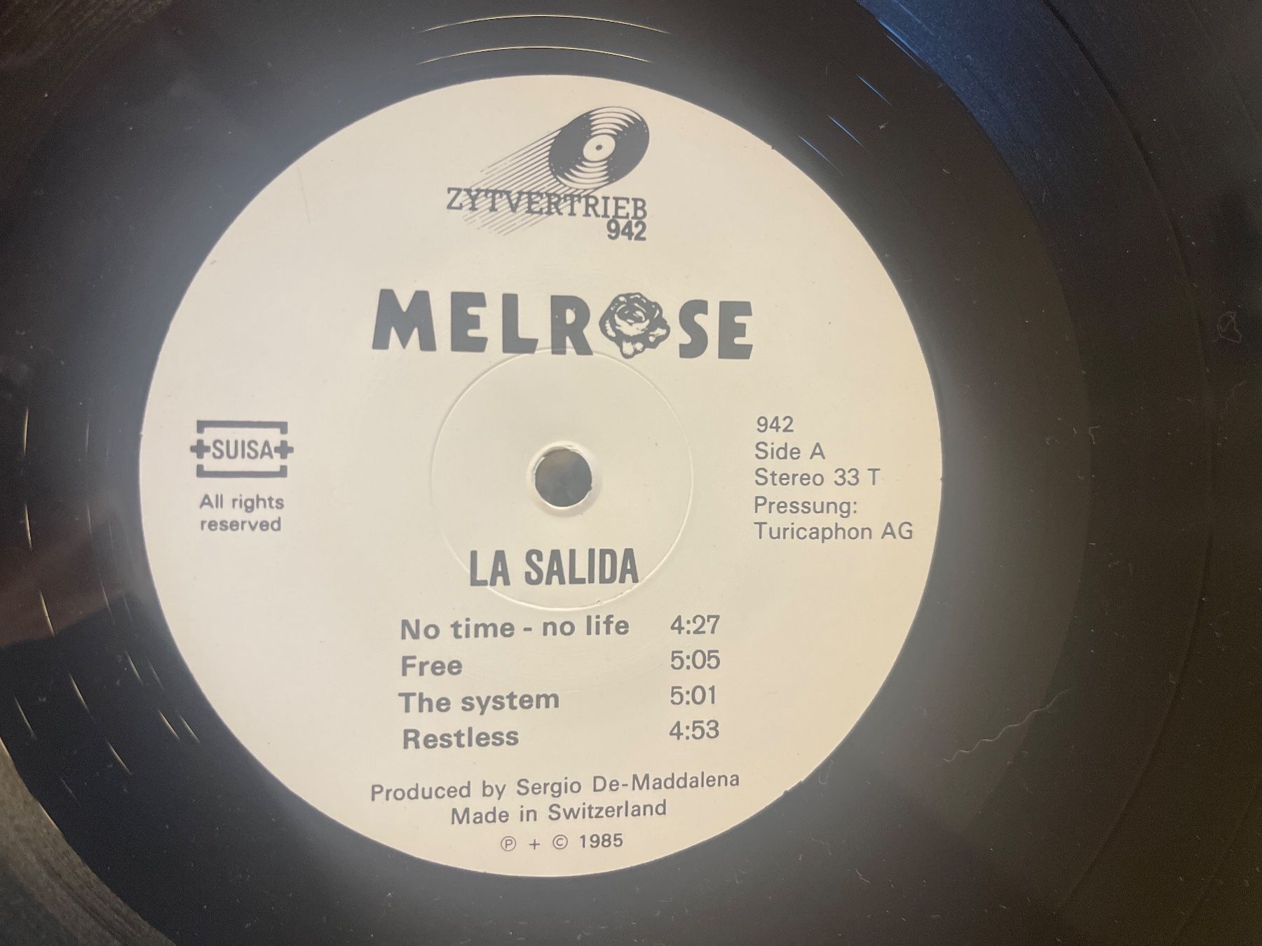 Dischi in vinile: M39/Melrose - La Salida – Usato da Frutigen venduto da Philippe_jsp 2