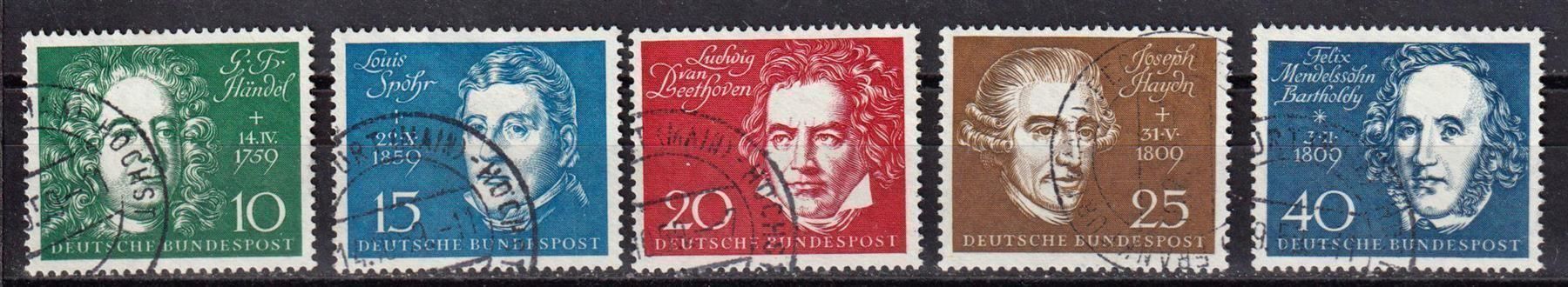Tous les timbres: BRD, Mi 314-319 ⊙ – D'occasion à Langenthal par 1195