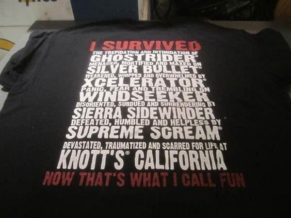 T-shirt: T-Shirt Grösse M, schwarz, Knott's – Usato da Zürich venduto da Motzkuh 1