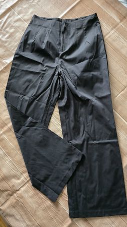 ​😍 Elegante Wide-Leg Hose - 40 - High Waist Bundfaltenhose