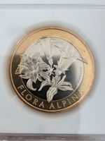 Flora Alpina 10 Fr. Gedenkmünze 2017 