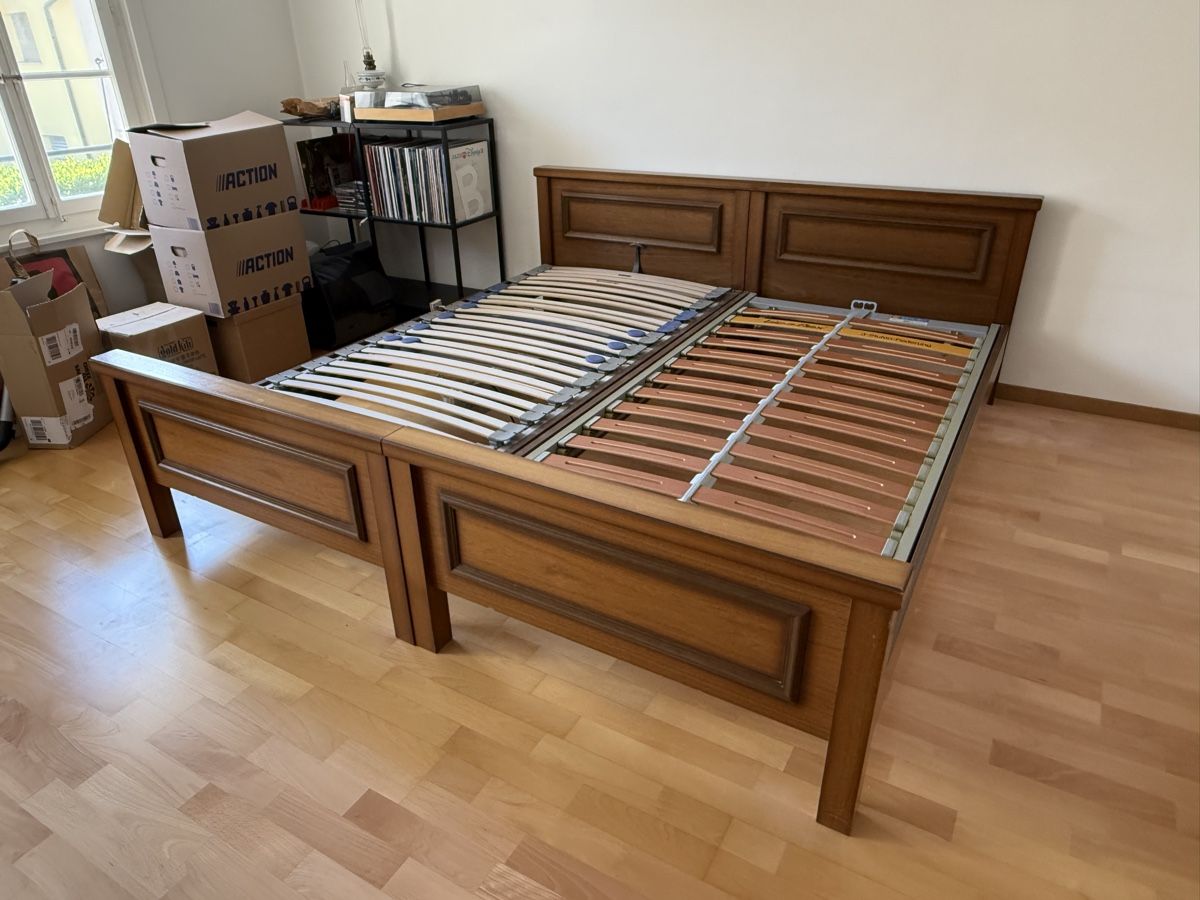Letti: Lit double 180x200 + sommier électrique Pfister – Usato da Etoy venduto da Monsieur_Staub 2