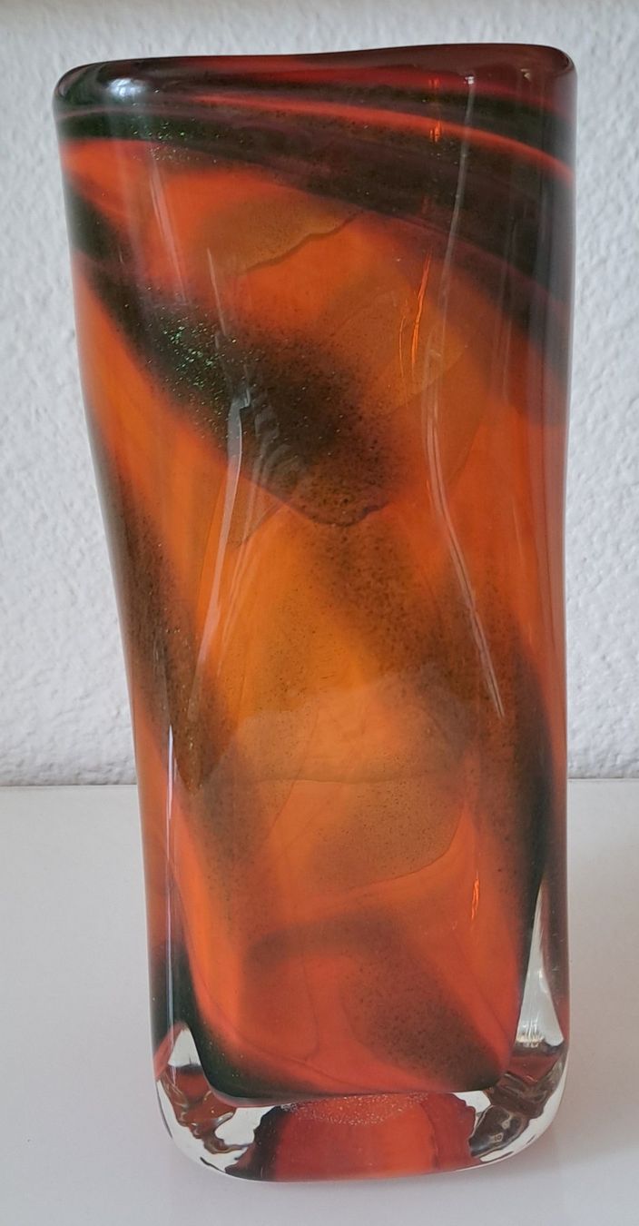 Vasen & Gefässe: Wunderschöne mundgeblasene Designervase von Hartmut Bechmann – Gebraucht aus Wallisellen von monbijoux009