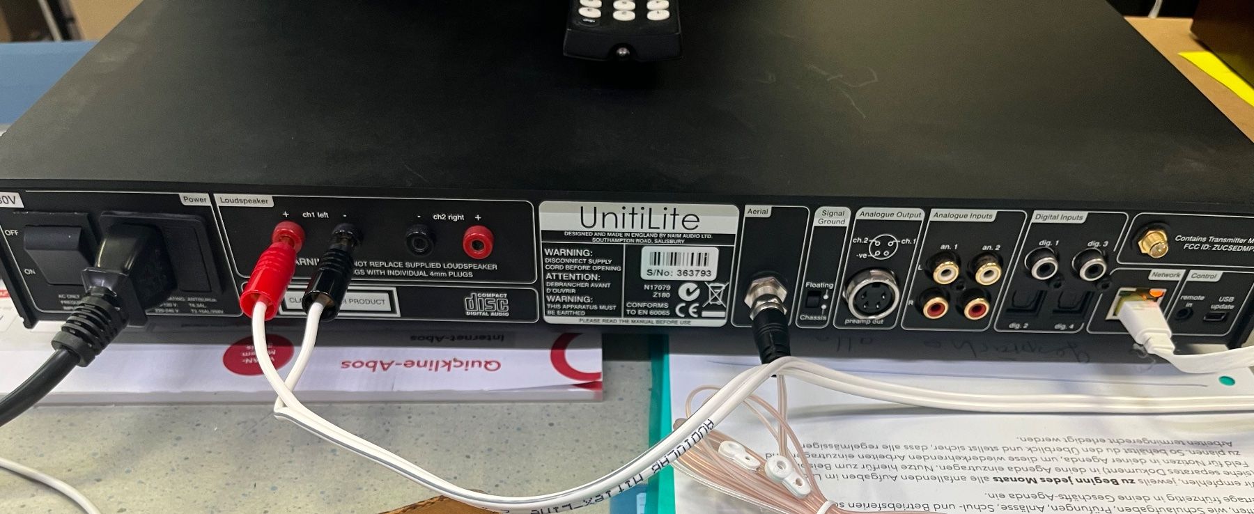 Naim Systèmes audio & multimédias: Naim UnitiLite – Défectueux à Allschwil par Challenger1 4