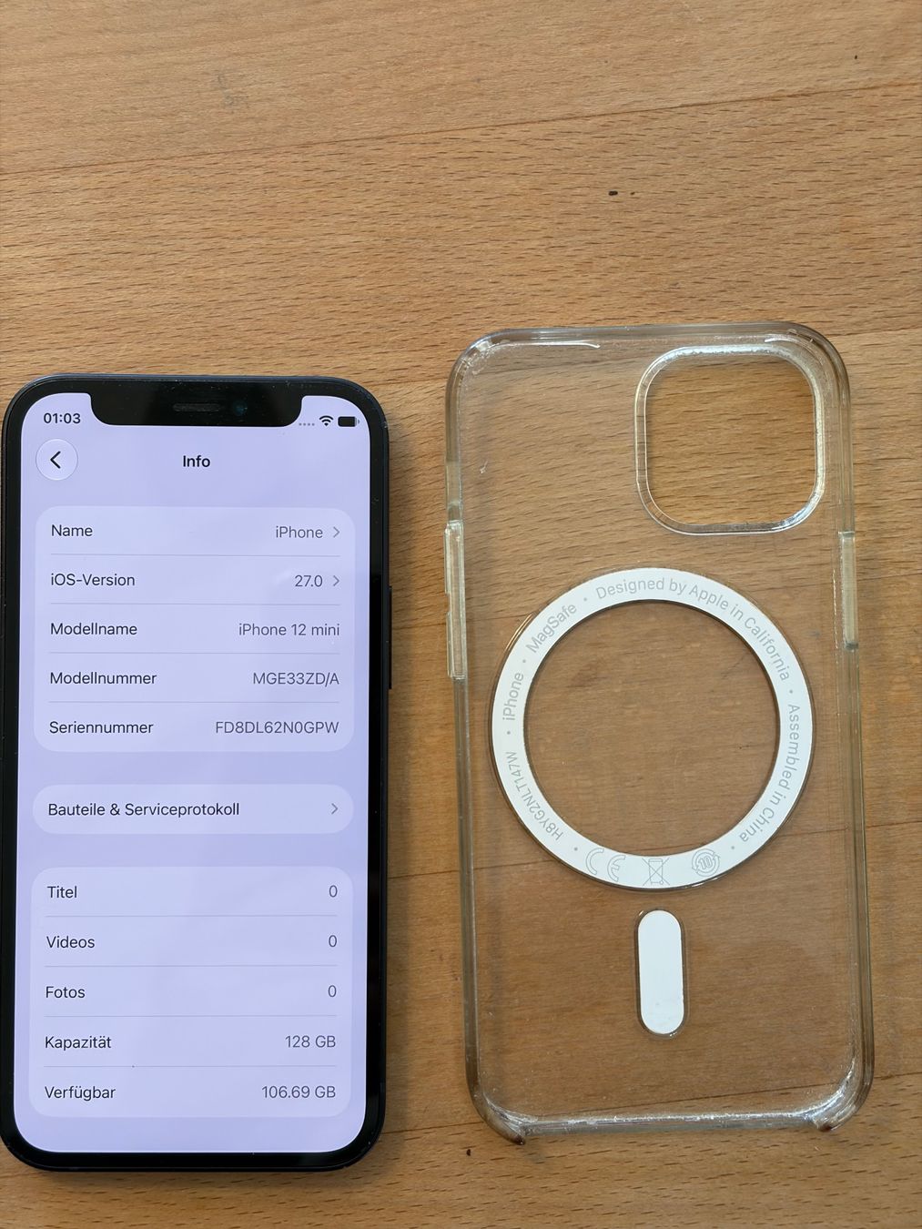 Apple Telefoni cellulari / Smartphones: Iphone 12 mini mit 128 GB, schwarz – Usato da Schmitten FR venduto da Chr99 2