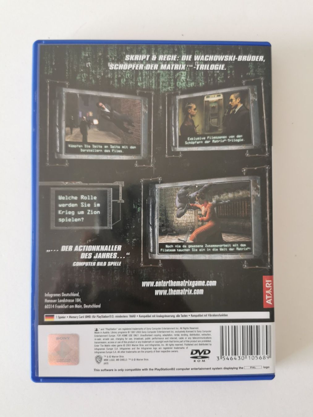 Spiele: Ps 2 - Enter The Matrix – Gebraucht aus Lenzburg von eyworld 2