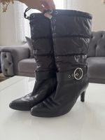 Schwarze Ecco Winterstiefel, Gr. 39