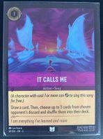 Lorcana FOIL IT CALLS ME 61/204 EN-3 Uncommon