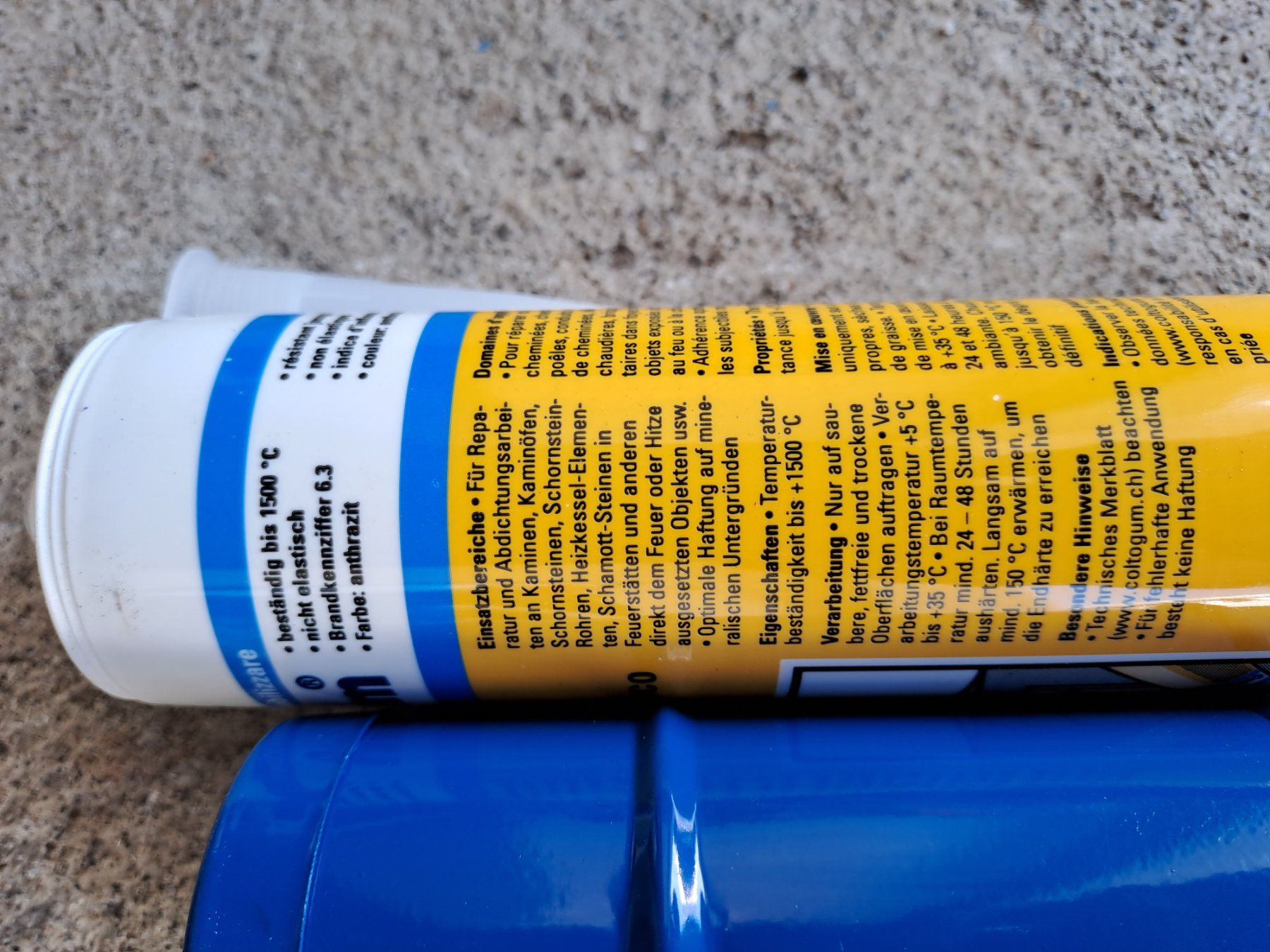 Tous les outils: Feuerfeste Silicon mit Pistole – Neuf avec emballage d'origine à Willisau par Pasci92 2