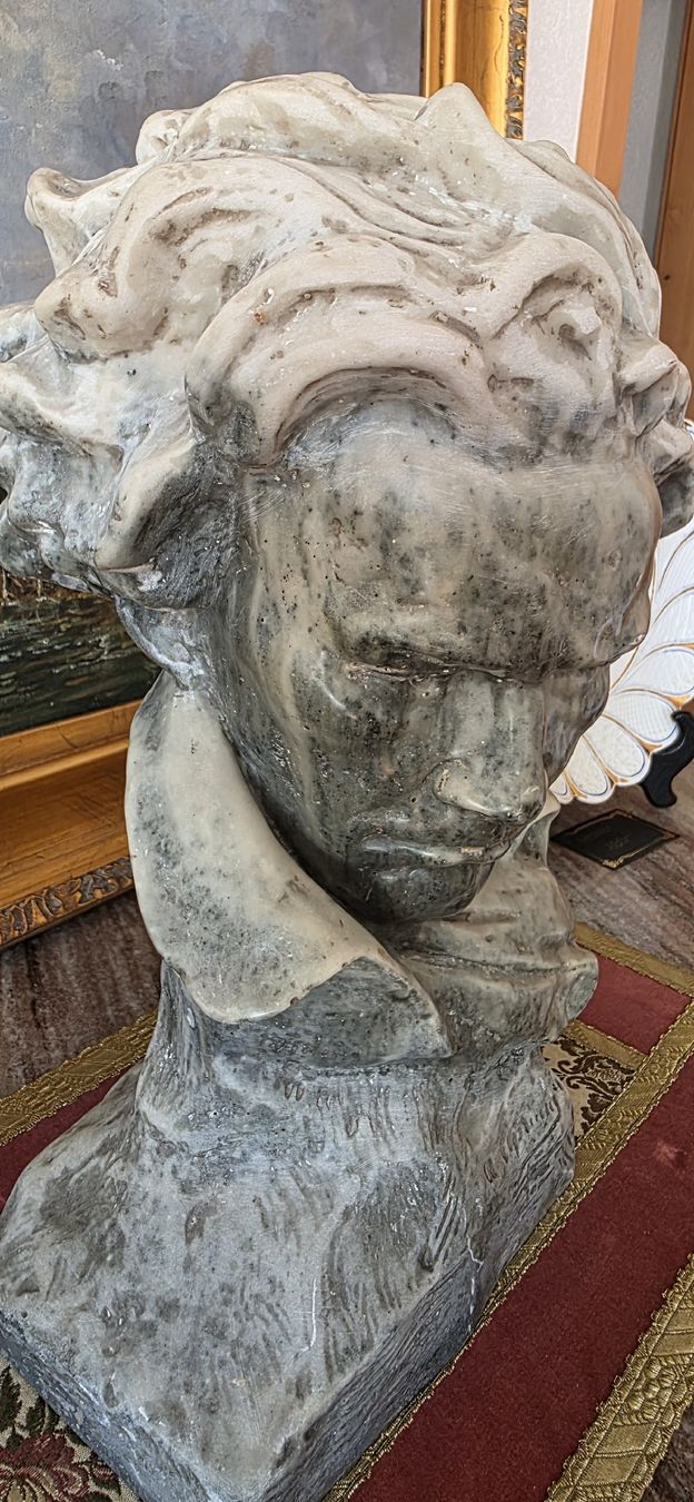 Sculture & Statue: Beethoven Büste, Marmor signiert – Usato da Wolfhalden venduto da Nati-Nati 1