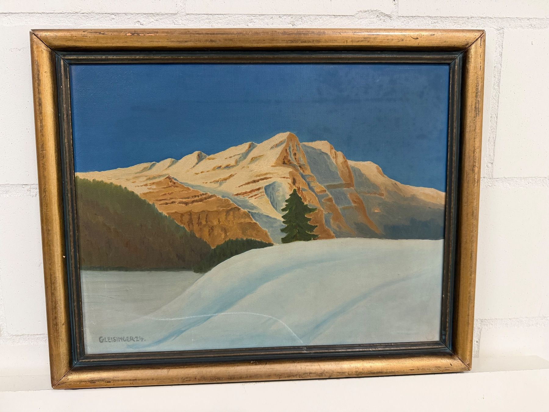 Gemälde: G. Leisinger  Original Gemälde – Gebraucht aus Basel von PAUL_ART