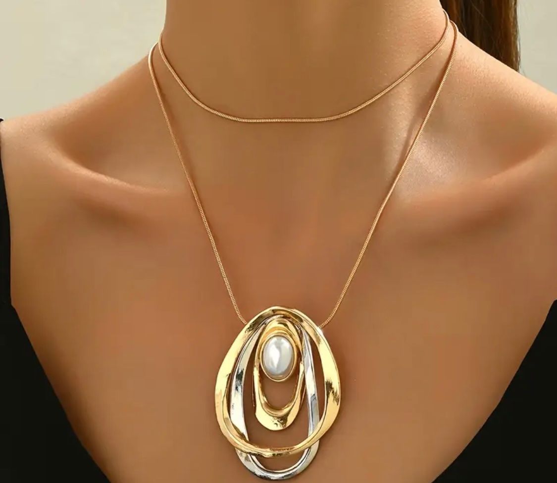 Catenine: Auffallend - edle Modeschmuck Kette mit Kunstperle, 82cm – Nuovo e nell'imballaggio originale da Winkel venduto da ferrari2022 5