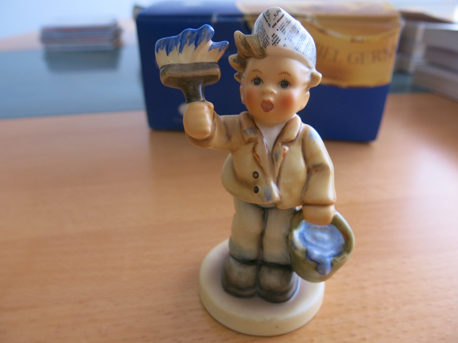 Hummel Statuette: Hummel Goebel Maler Klecksel  Hum 2040 – Usato da Zürich venduto da Fox410 3