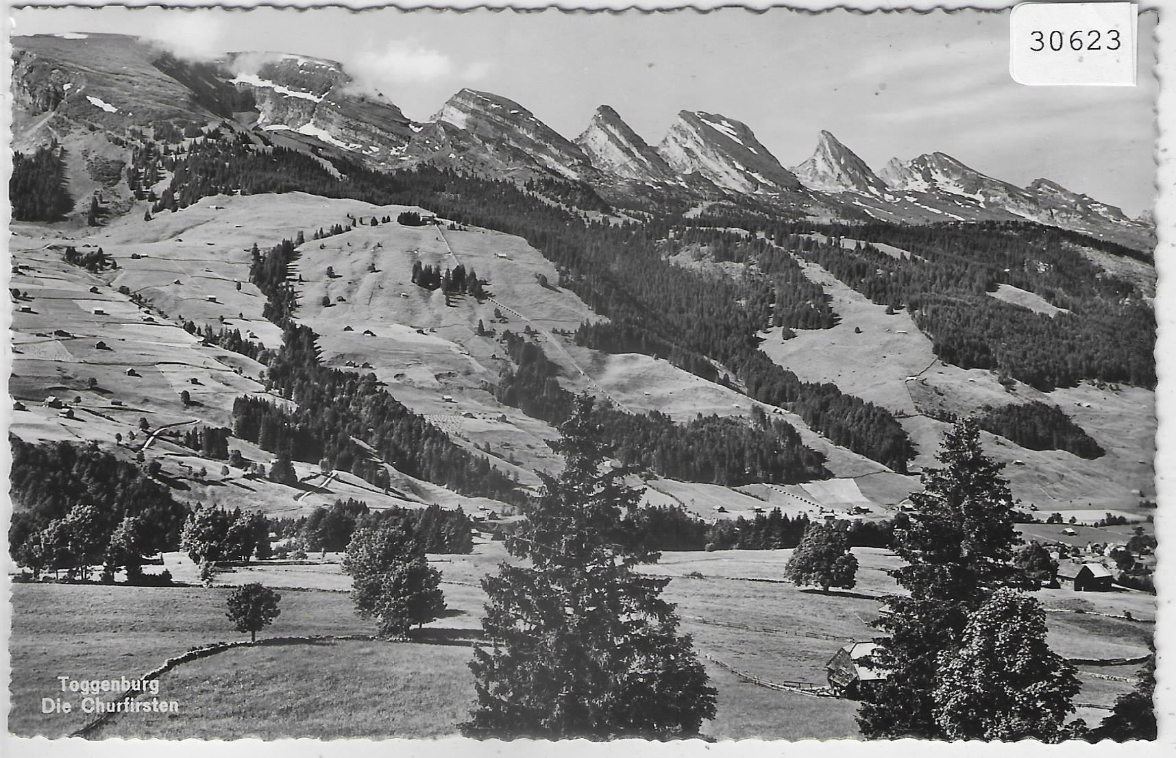 Cartoline postali: Toggenburg - Die Churfirsten – Usato da Ettingen venduto da Kartenplanet