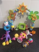 Jouets d'eveil bébé, marque diverses , en très bon état!