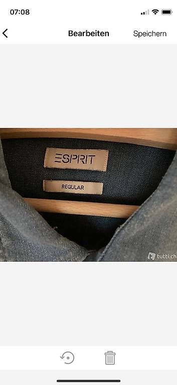 Camicie: Jeans Hemd Herren Esprit – Usato da Luzern venduto da elia.fellmann 2