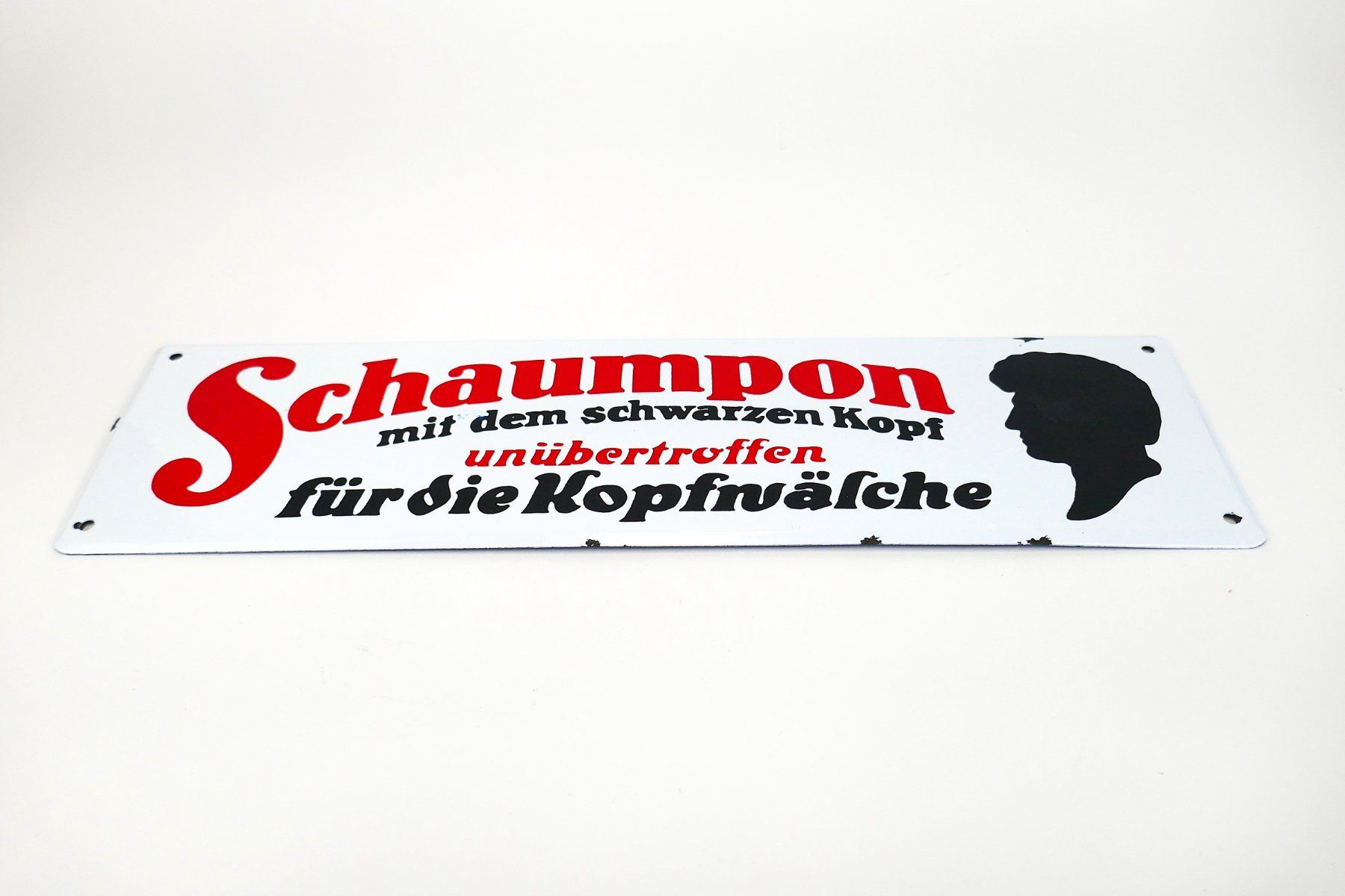 Schilder: Schwarzkopf Schaumpon Schild – Gebraucht aus Urtenen-Schönbühl von Restwert_Schoenbuehl