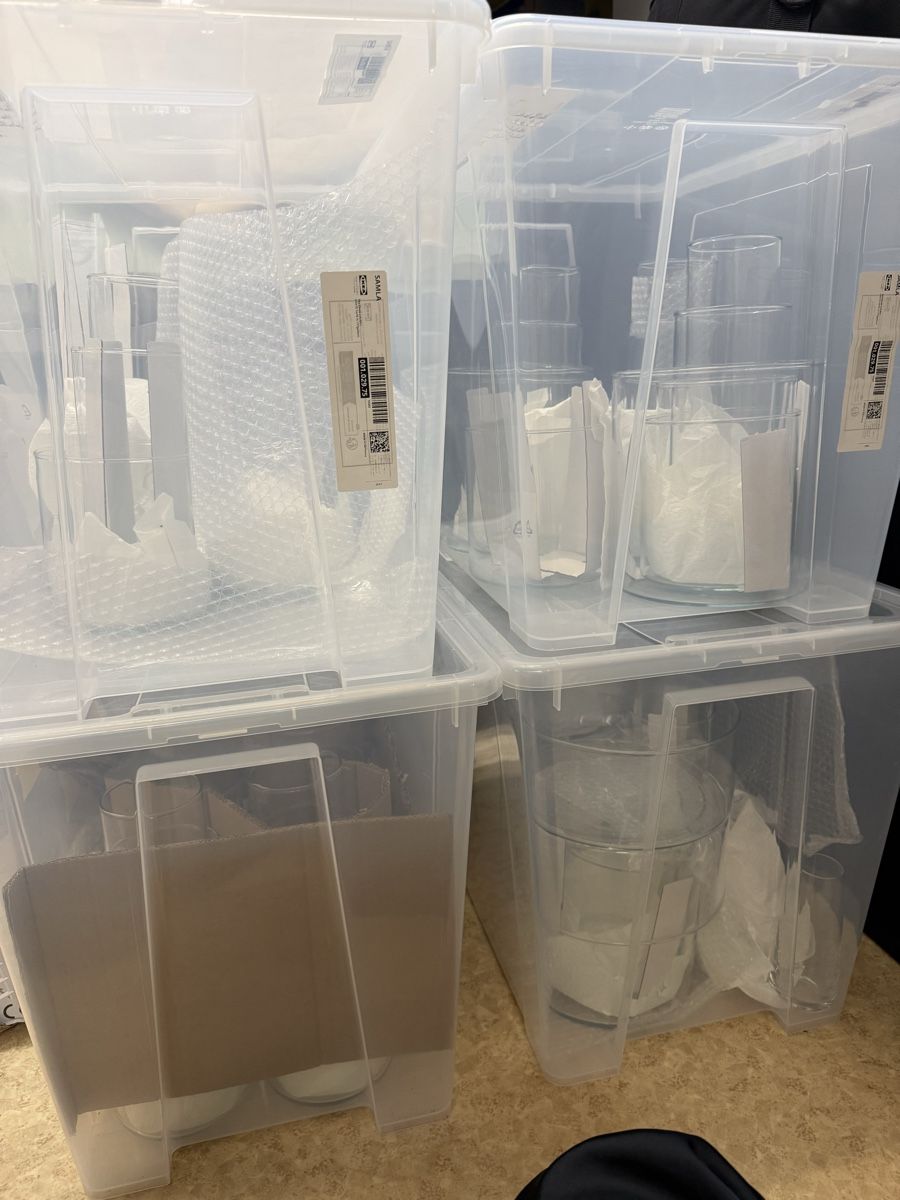 Ikea Vasi & Recipienti: 57 Glasvasen von IKEA – Usato da Wohlen AG venduto da Coco_91 1