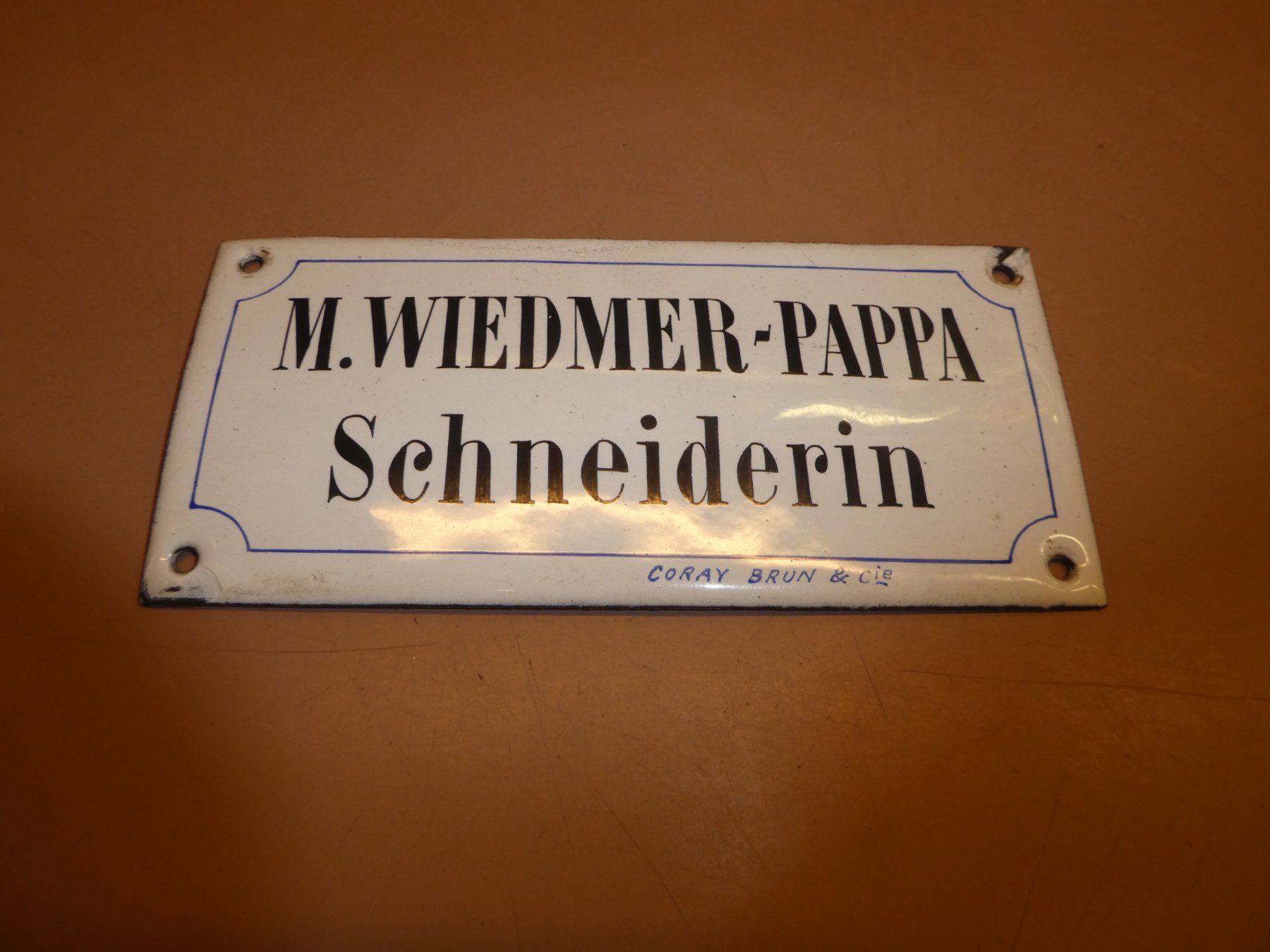 Schilder: Emaill Schild – Gebraucht aus Chur von Diversico2010
