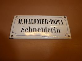 Emaill Schild