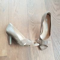🐸 *NEU* Pumps 8.5 cm COLONYS 37 Schuhe beige NP 89