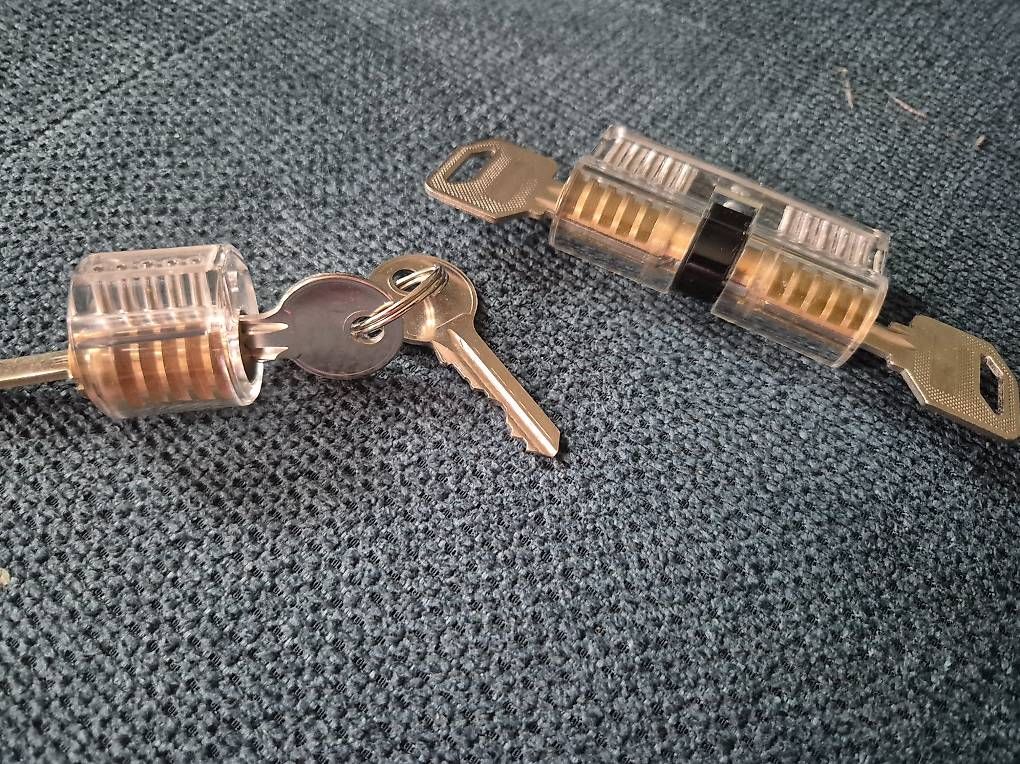 Lucchetti: Werkstein Dietrich Lockpicking Set – Usato da Winterthur venduto da Neuesim 1