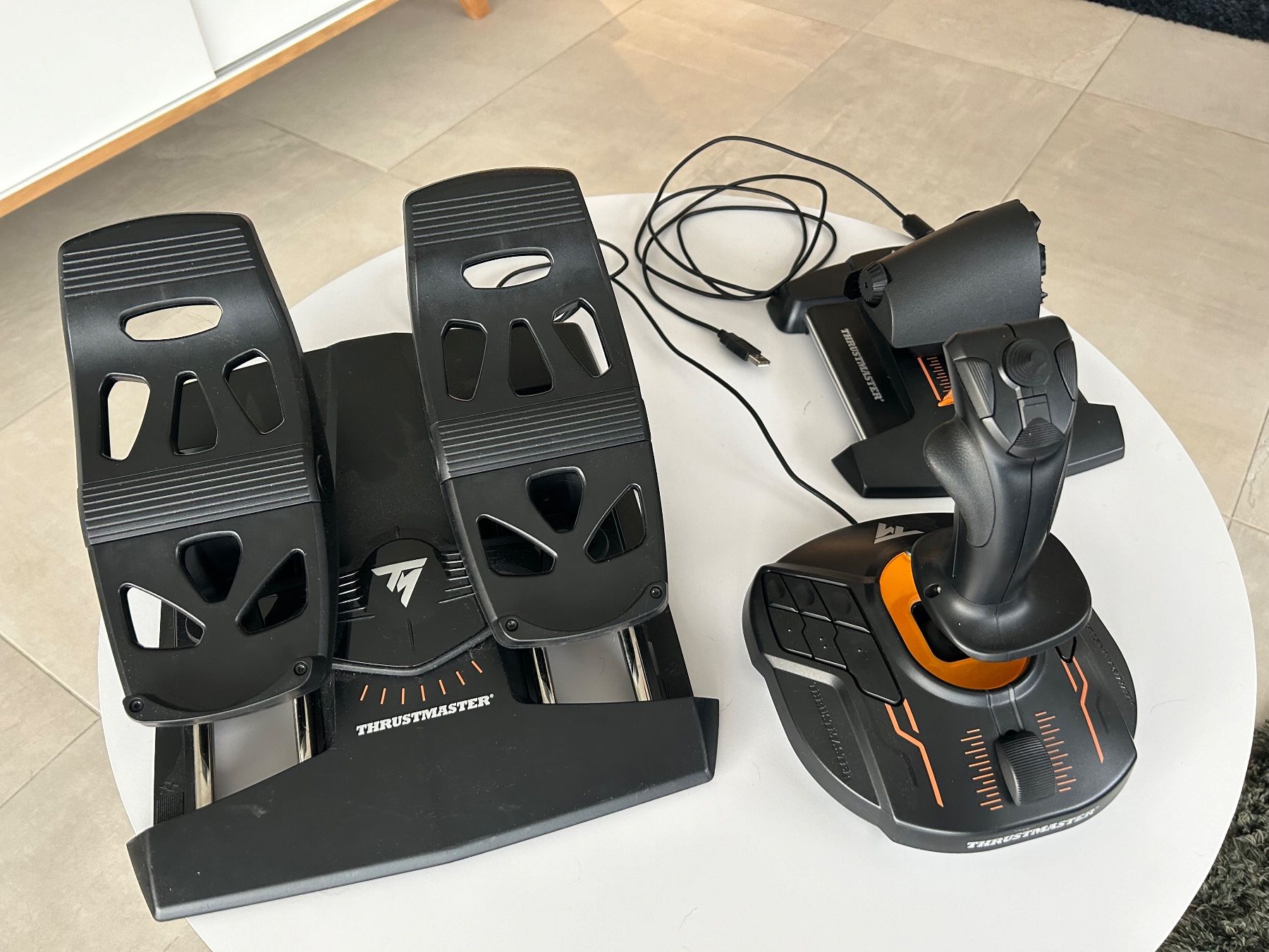 Thrustmaster Controller: PC Gaming Controller THRUSTMASTER T16000M Flight Pack – Gebraucht aus Hägglingen von  1