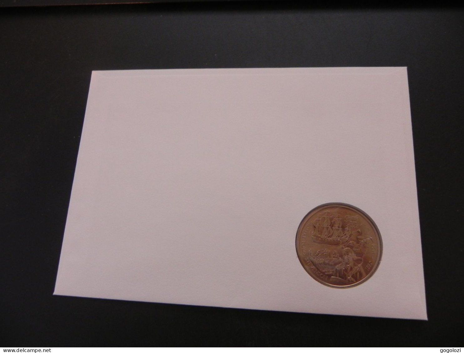 Tutti le monete: Samoa 5 Dollars 1994  Centenary Death Robert Louis Stevenson – Usato da Biel/Bienne venduto da Gogolozi 4
