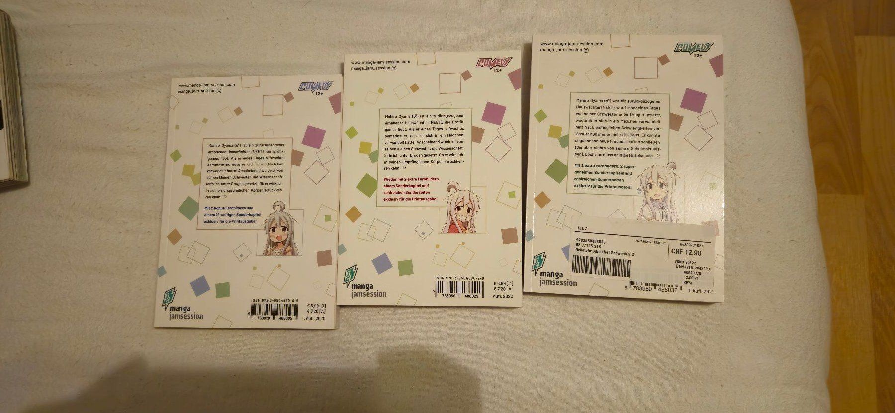 Fumetti: Ab sofort Schwester Manga – Usato da Sisikon venduto da slaronix 1