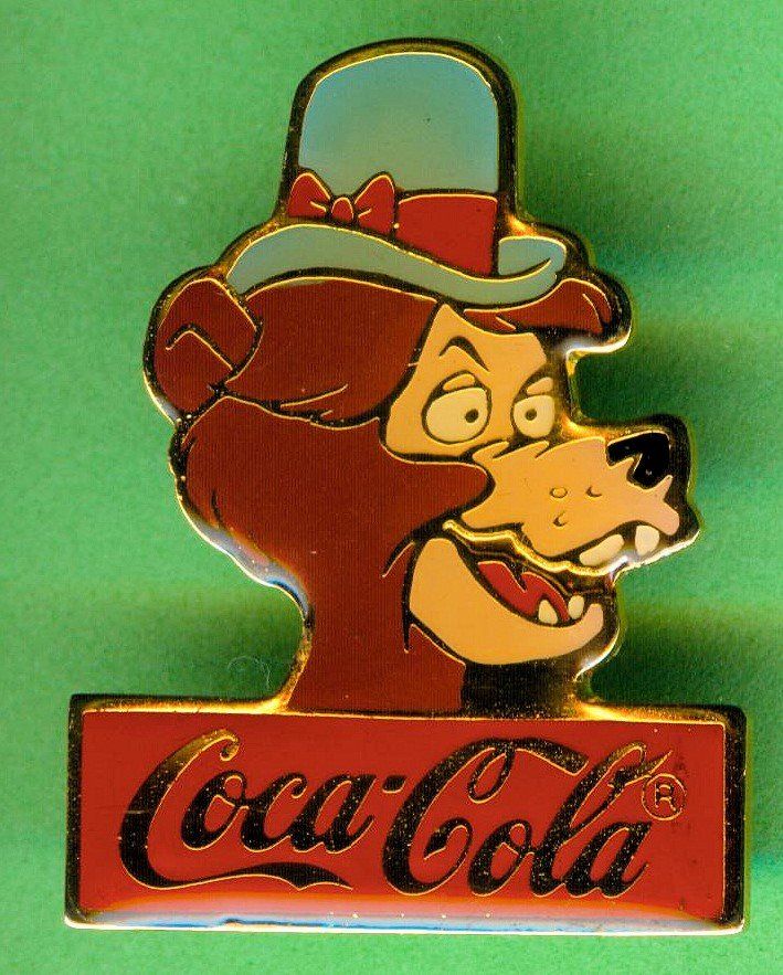 Disney Placchette & Badge: Disney   ERNEST   Coca Cola – Usato da Winterthur venduto da Sammleroase