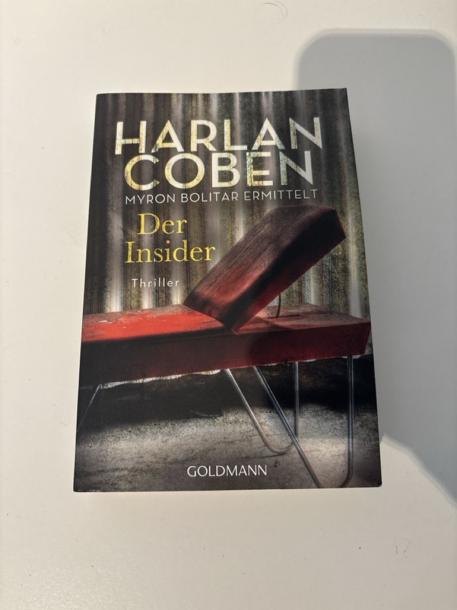 Libri: Harlan Coben - Der Insider, gebraucht – Usato da Adliswil venduto da ninotschka7