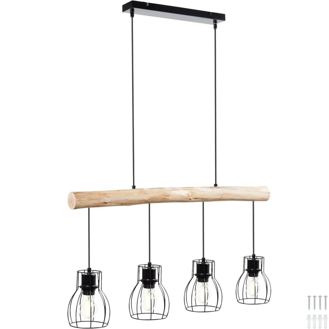 Kronleuchter & Deckenlampen: Pendelleuchte Woody – Neu (gemäss Beschreibung) aus Murten von Roland.Kemmer.AG