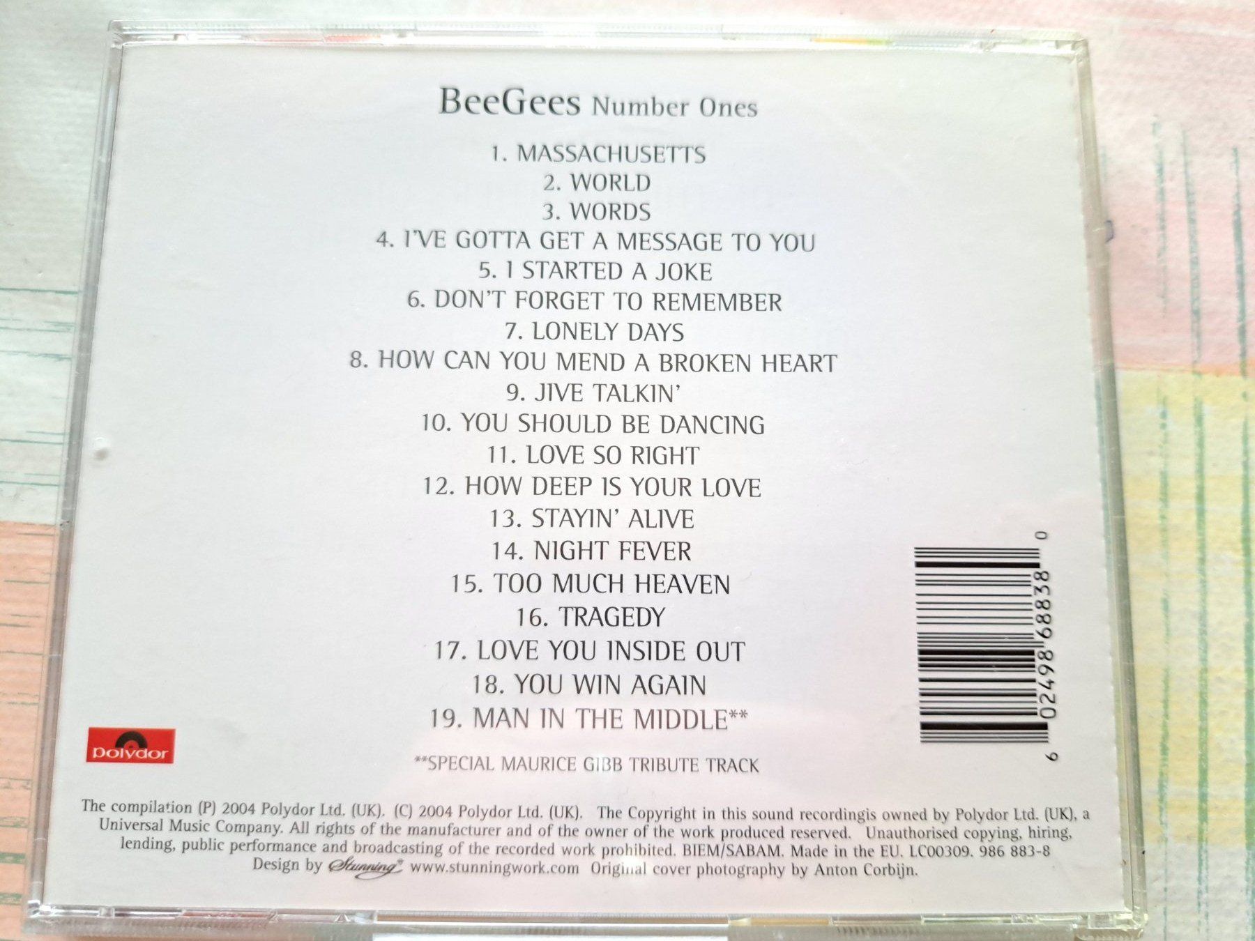 CD: Cd bee Gees - Number ones  – Usato da Pully venduto da bro_n52j 1