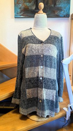 Baumwoll-Strickjacke Hofius aus fairer Produktion Gr. L