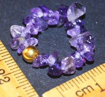 Ring A-927 – Amethyst – Elastisch