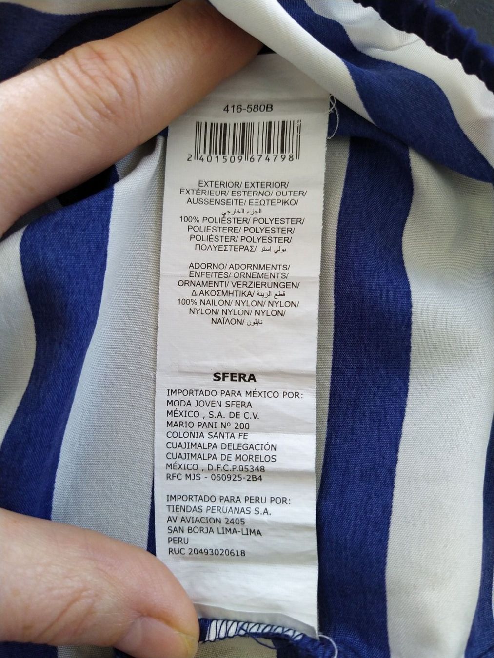Camicette: Bluse 'dunkelblau/weiss' – Usato da Triesen venduto da stephanieschurti 7