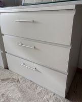 2xMalm Kommode weiss Schubladen neuwertig