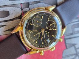 292 Bulova Date Chronograph Valjoux 7750 wunderschoen