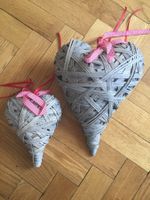 2 schöne Herzen z.B. zum Aufhängen