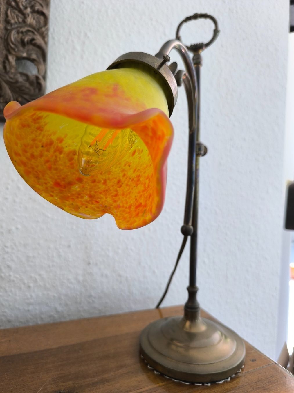 Lampade: Tischlampe Art Deco, Messing – Usato da Riehen venduto da tin_yx6j 2