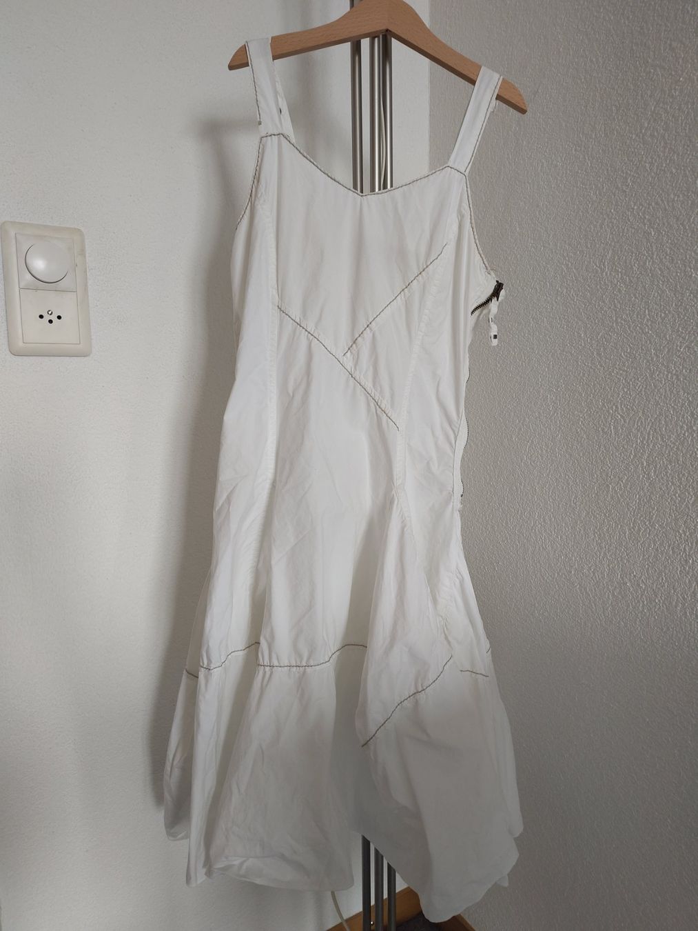 Girbaud Vestiti: Marithè + Francois Girbaud Kleid weiss Gr. XS – Usato da Arbon venduto da Franca1979