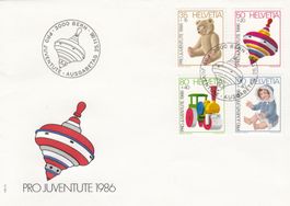 Pro Juventute 1986 FDC