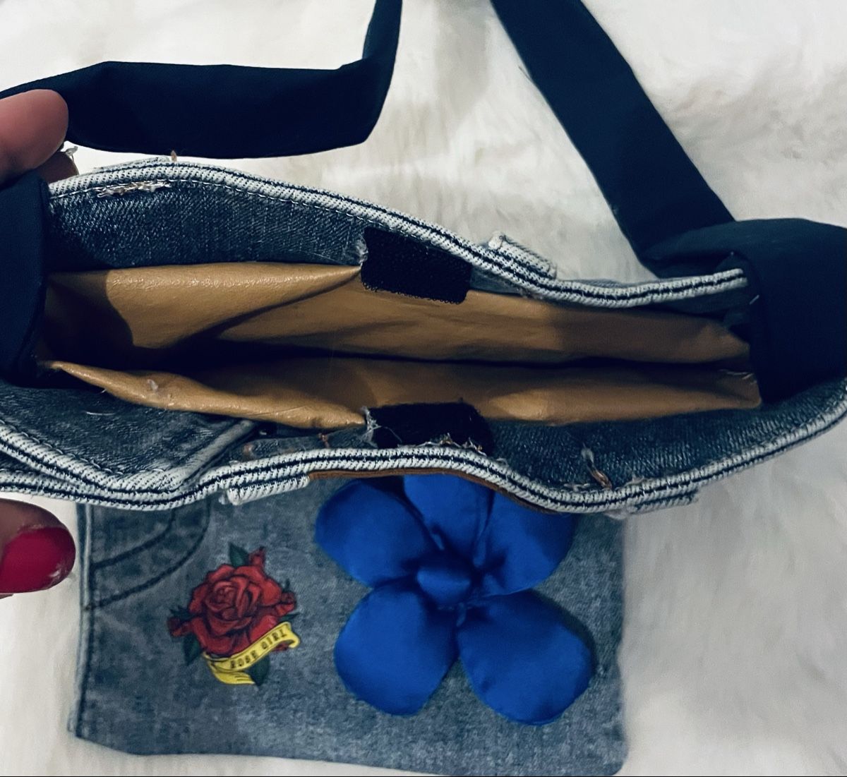 Borse: Jeans Handtasche, einzigartig Neu! – Nuovo e nell'imballaggio originale da Au ZH venduto da Jaggy4 5