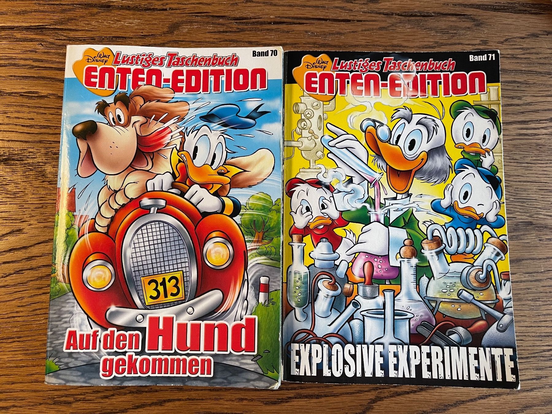 Fumetti: LTB Entenedition Band 70&71 – Usato da Läufelfingen venduto da B_C_Sch.