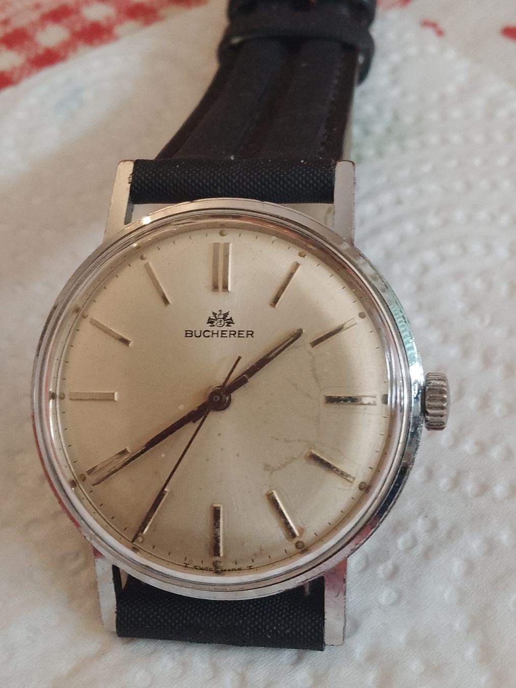 Bucherer Orologi: Bucherer Antik Handaufzug 35mm läuft – Usato da Agno venduto da sam2608 2
