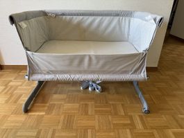 Chicco Next 2 Me Travel Crib grey used