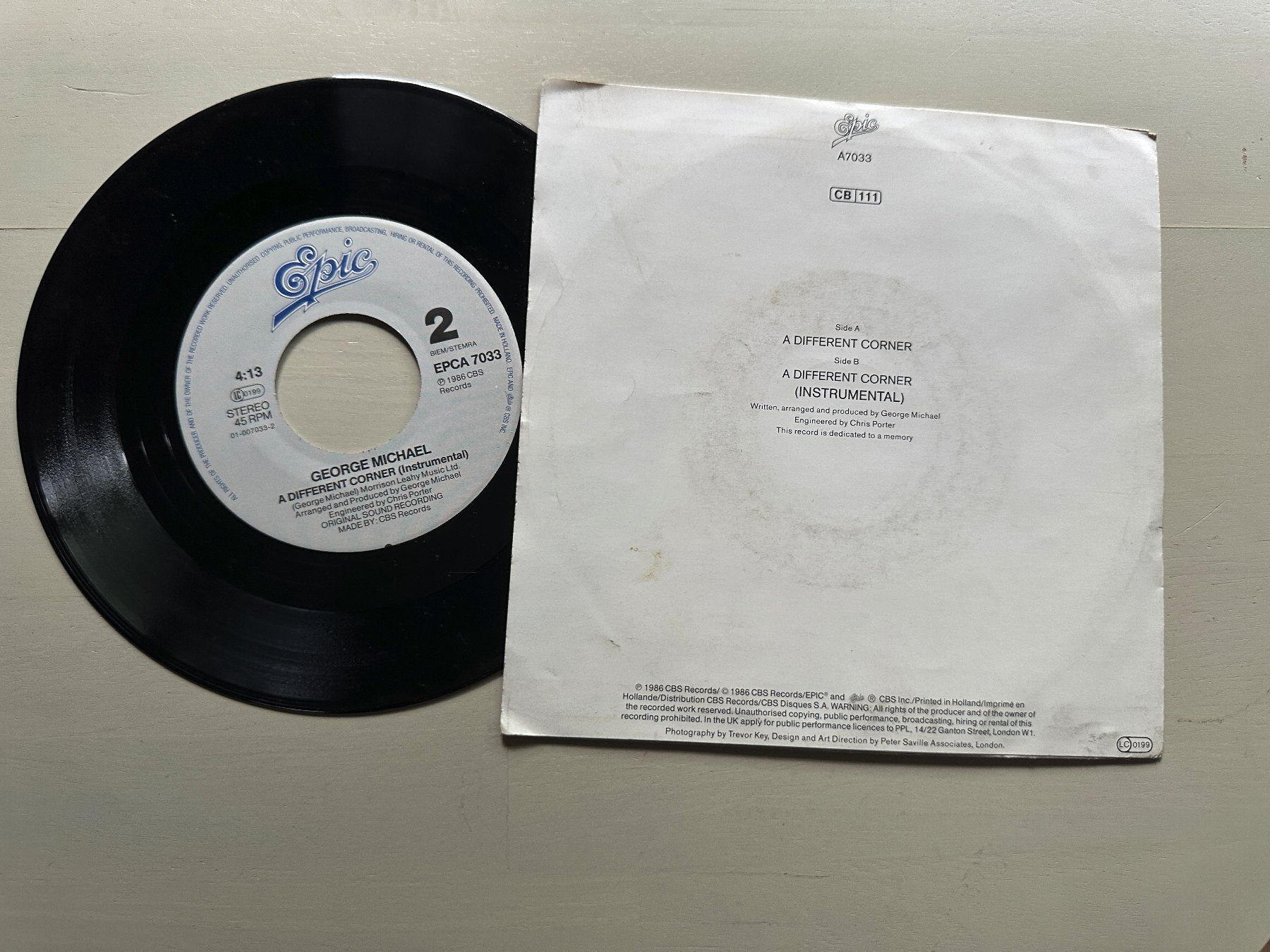 Dischi in vinile: GEORGE MICHAEL WHAM tolle Single A differnt corner Kult Top – Usato da Basel venduto da Partridge 1