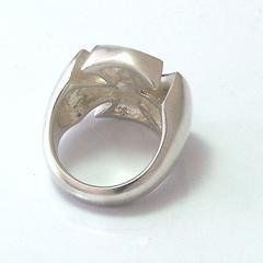 Neu: Biker Ring Klassisch  / Gr. 66 / 925 Silber 2