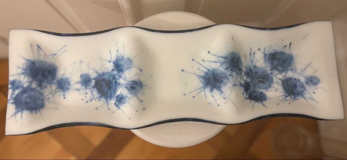 Servierplatten: Grand plat en opaline de Bernard Gilbert – Neu (gemäss Beschreibung) aus Genève von ati_tj8f 7