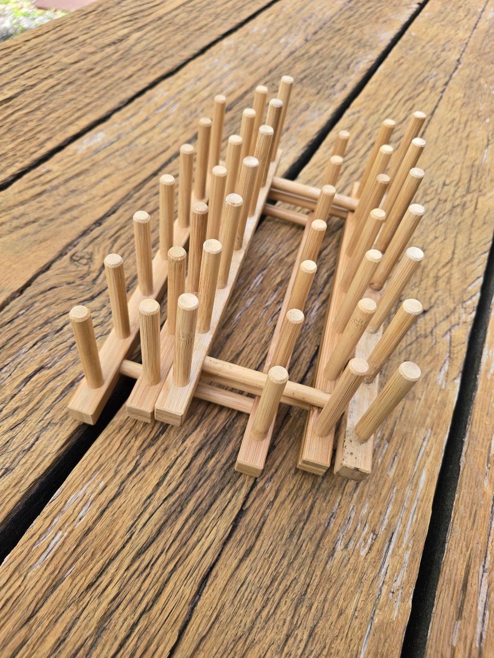 Ikea Geschirrsets: Holz: Tellerhalter (Set 3-tlg.) – Gebraucht aus Romanshorn von Rachacha 4